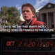 Illustration for article titled Today is the day Marty travels to in BTTF...Actually its not